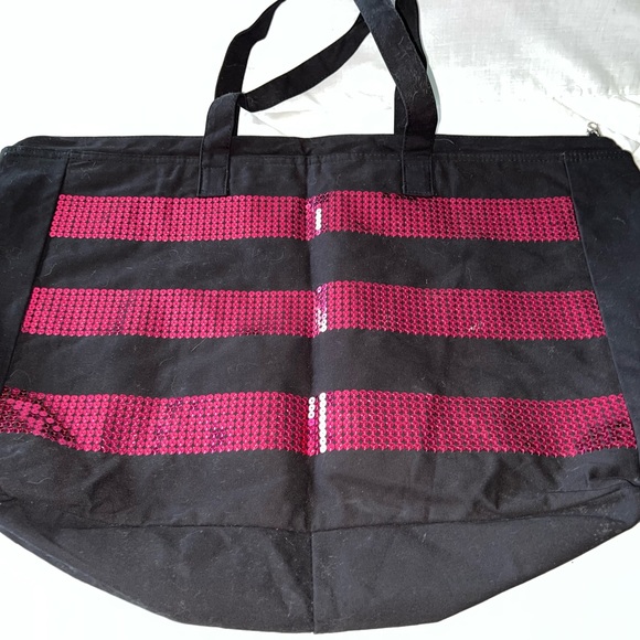 Victoria’s Secret 2014 Thanksgiving Sequinned Canvas Overnight Bag - Picture 3 of 7